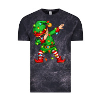Cloud Black dabbing elf Vintage Tee - Zillion Design Studio