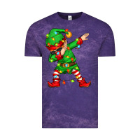 Cloud Purple dabbing elf Vintage Tee - Zillion Design Studio