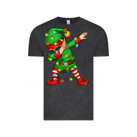 Vintage Black dabbing elf Vintage Tee - Zillion Design Studio