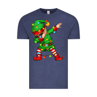 Vintage Denim dabbing elf Vintage Tee - Zillion Design Studio