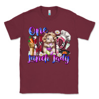 Burgundy one hop lunch day Classic Tee - RacoonDesign