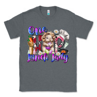 Charcoal Heather one hop lunch day Classic Tee - RacoonDesign