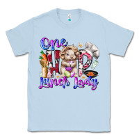 Dusty Blue one hop lunch day Classic Tee - RacoonDesign