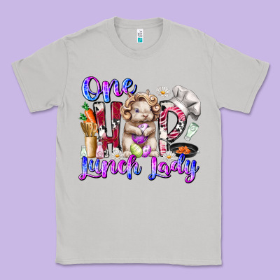 One Hop Lunch Day Classic Tee Designed By Racoondesign