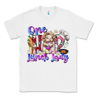 White one hop lunch day Classic Tee - RacoonDesign