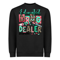 Black educated drug dealer nurse life Heavyweight Sweatshirt - RanaPortraitStore