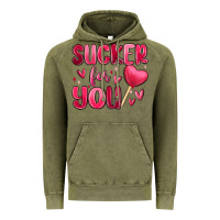 Vintage Olive sucker for you Vintage Hoodie - MaliasSmallBusiness