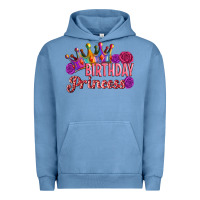 Pigment Pebble Blue birthday princess Urban Hoodie - Artiststas