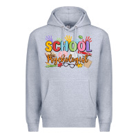 Heather Grey school psychologist Premium Hoodie - MaliasSmallBusiness