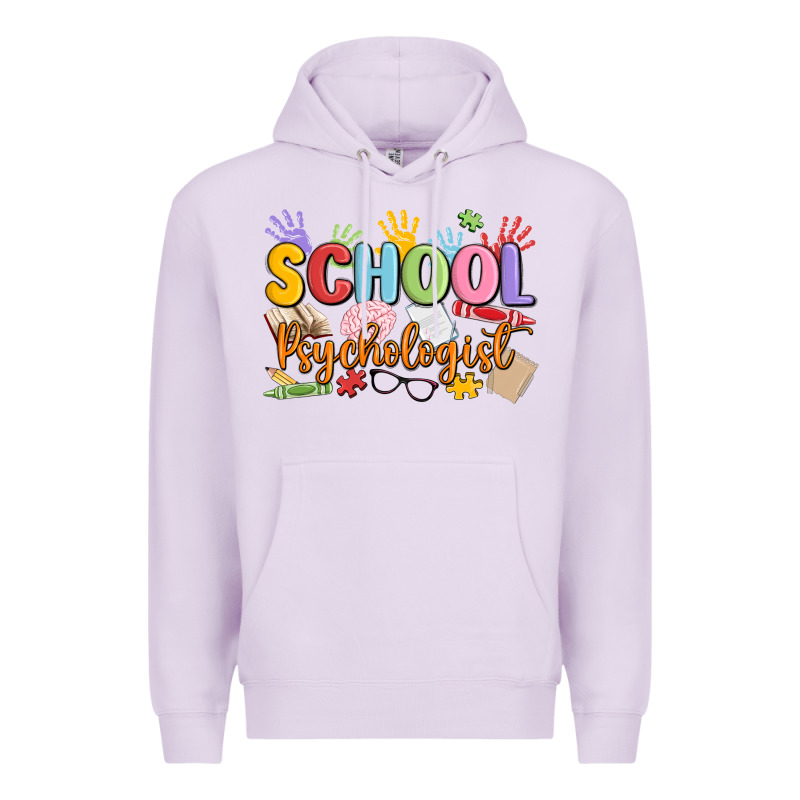School Psychologist Premium Hoodie by MaliasSmallBusiness | Teevron