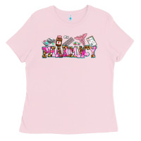 Bubblegum Pink pharmacy Ladies Tee - AdoDesignShop
