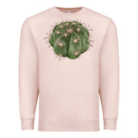 Pale Pink eagle claws cactus Premium Sweatshirt - LillyAllenDesigns
