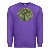 Purple eagle claws cactus Premium Sweatshirt - LillyAllenDesigns