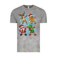 Cloud Rock dabbing christmas Vintage Tee - Zillion Design Studio