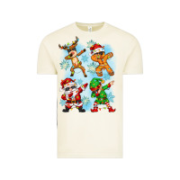 Vintage Arctic dabbing christmas Vintage Tee - Zillion Design Studio