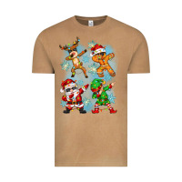 Vintage Camel dabbing christmas Vintage Tee - Zillion Design Studio