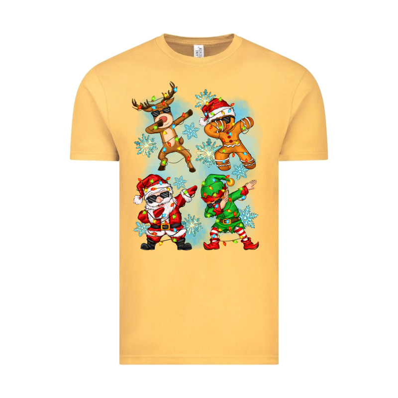 Dabbing Christmas Vintage Tee by Zillion Design Studio | Teevron