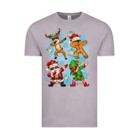 Vintage Zinc dabbing christmas Vintage Tee - Zillion Design Studio