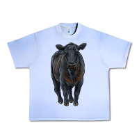 Grape Ice black angus cattle Urban Heavy Tee - RanaPortraitStore