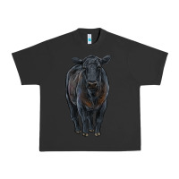Pigment Black black angus cattle Urban Heavy Tee - RanaPortraitStore