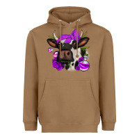 Toasted Coconut halloween roses cow Heavyweight Hoodie - Jasminsmagicworld