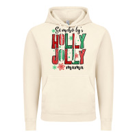 Vintage Artic somebodys holly jolly mama Vintage Hoodie - MaliasSmallBusiness