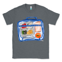 Charcoal Heather lunchbox fa element Classic Tee - FaDigitalArtStudio
