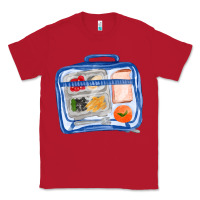 Red lunchbox fa element Classic Tee - FaDigitalArtStudio