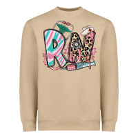 Mushroom floral rn registered nurse Heavyweight Sweatshirt - RanaPortraitStore
