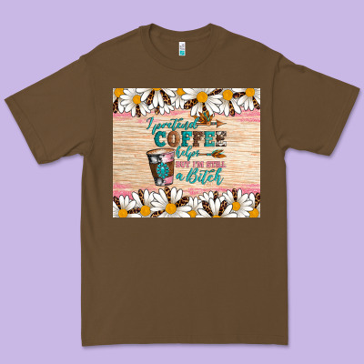 I Pretend Coffee Helps But I'm Still A Bitch Premium Tee Designed By Artiststas