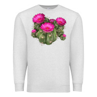 Oatmeal Heather eagle claws cacti Premium Sweatshirt - LillyAllenDesigns
