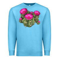 Ocean Blue eagle claws cacti Premium Sweatshirt - LillyAllenDesigns