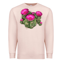 Pale Pink eagle claws cacti Premium Sweatshirt - LillyAllenDesigns