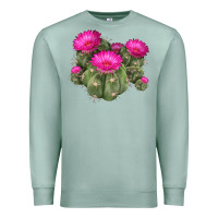 Seafoam eagle claws cacti Premium Sweatshirt - LillyAllenDesigns