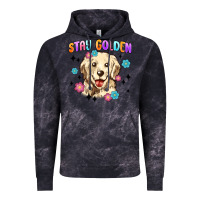 Cloud Black stay golden Vintage Hoodie - MaliasSmallBusiness