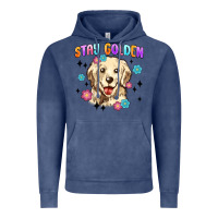 Vintage Denim stay golden Vintage Hoodie - MaliasSmallBusiness