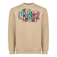 Mushroom floral nurse Heavyweight Sweatshirt - RanaPortraitStore