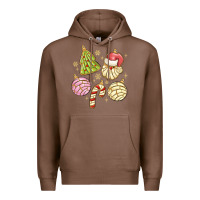 Chestnut christmas conchas Premium Hoodie - MaliasSmallBusiness