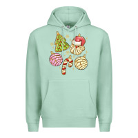 Seafoam christmas conchas Premium Hoodie - MaliasSmallBusiness