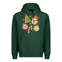 Sports Green christmas conchas Premium Hoodie - MaliasSmallBusiness