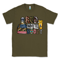 Army Green Tequila Classic Tee - CowhideDigitalArt