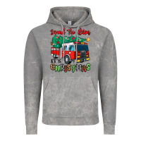 Cloud Rock sound the alarm its christmas fire truck Vintage Hoodie - MaliasSmallBusiness