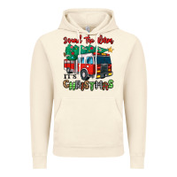 Vintage Artic sound the alarm its christmas fire truck Vintage Hoodie - MaliasSmallBusiness