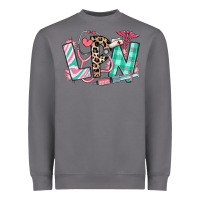 Storm floral lpn licensed practical nurse Heavyweight Sweatshirt - RanaPortraitStore