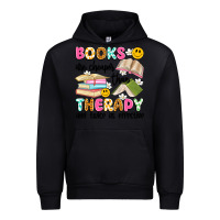 Black books are cheaper than therapy and twice as effective Urban Hoodie - Artiststas