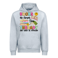 Heather Grey books are cheaper than therapy and twice as effective Urban Hoodie - Artiststas