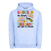Pigment Grape Ice books are cheaper than therapy and twice as effective Urban Hoodie - Artiststas