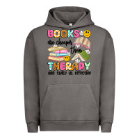 Pigment Tornado books are cheaper than therapy and twice as effective Urban Hoodie - Artiststas