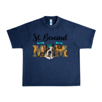 Navy western st. bernard mom Urban Heavy Tee - RanaPortraitStore