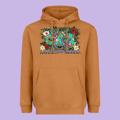 Certified Nursing Assistant Cna Nurse Heavyweight Hoodie Designed By Barkaloodesign